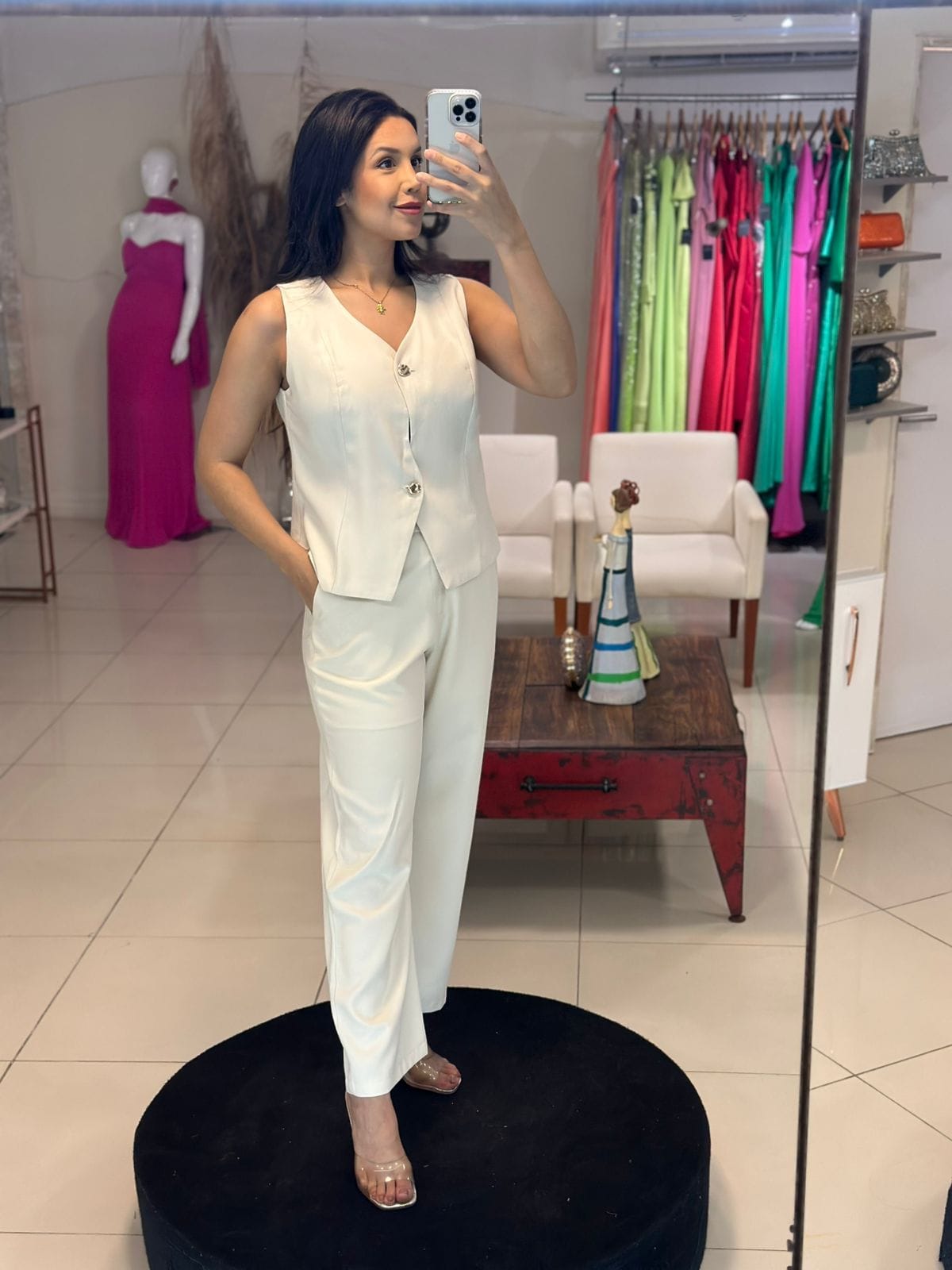 Imagem de blusa branco off