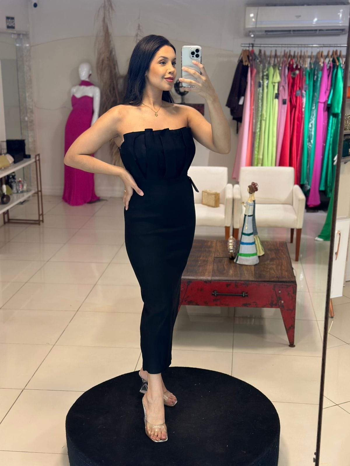 Imagem de vestido preto